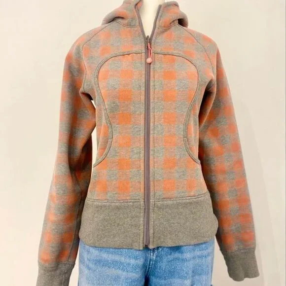 Lululemon Reversible Scuba Hoodie Sweater- Size 6 - Picture 1 of 8